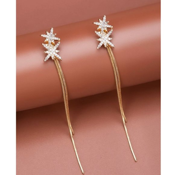 Brand New Earrings with Rhinestones - Picture 1 of 3